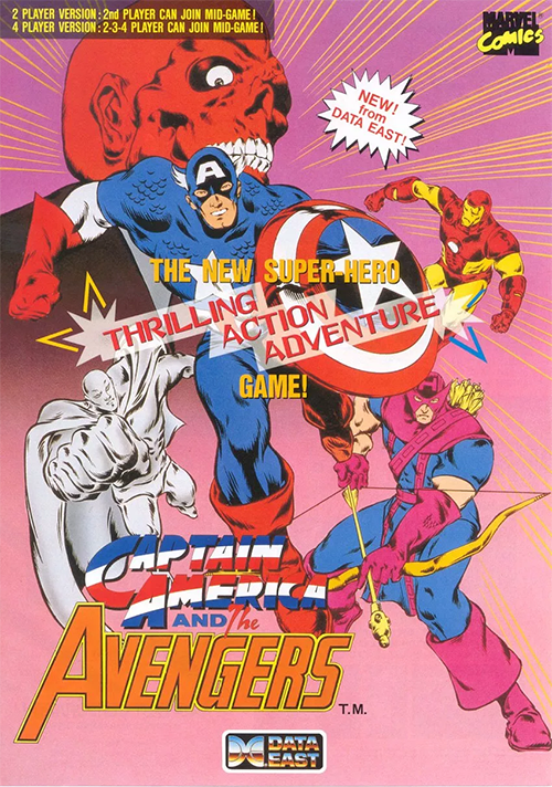 Captain America and the Avengers - игра для sega